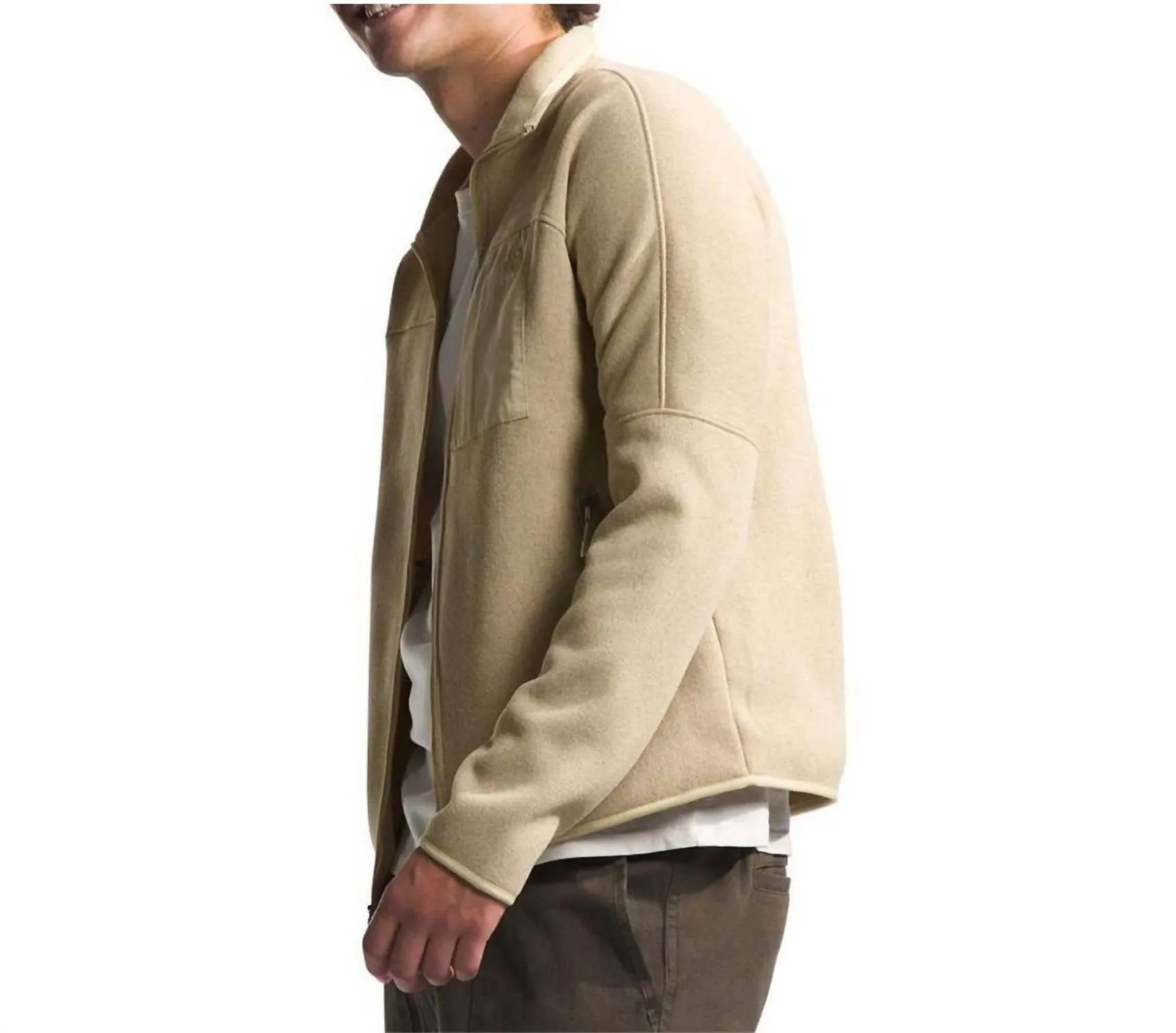 Front Range Fleece Jacket In Gravel Heather