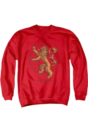 Game Of Thrones Lannister Burst Sigil Adult Crewneck Sweatshirt