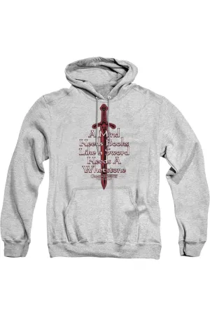 Game Of Thrones The Mind Needs Books Adult Pull Over Hoodie / Hooded Sweatshirt