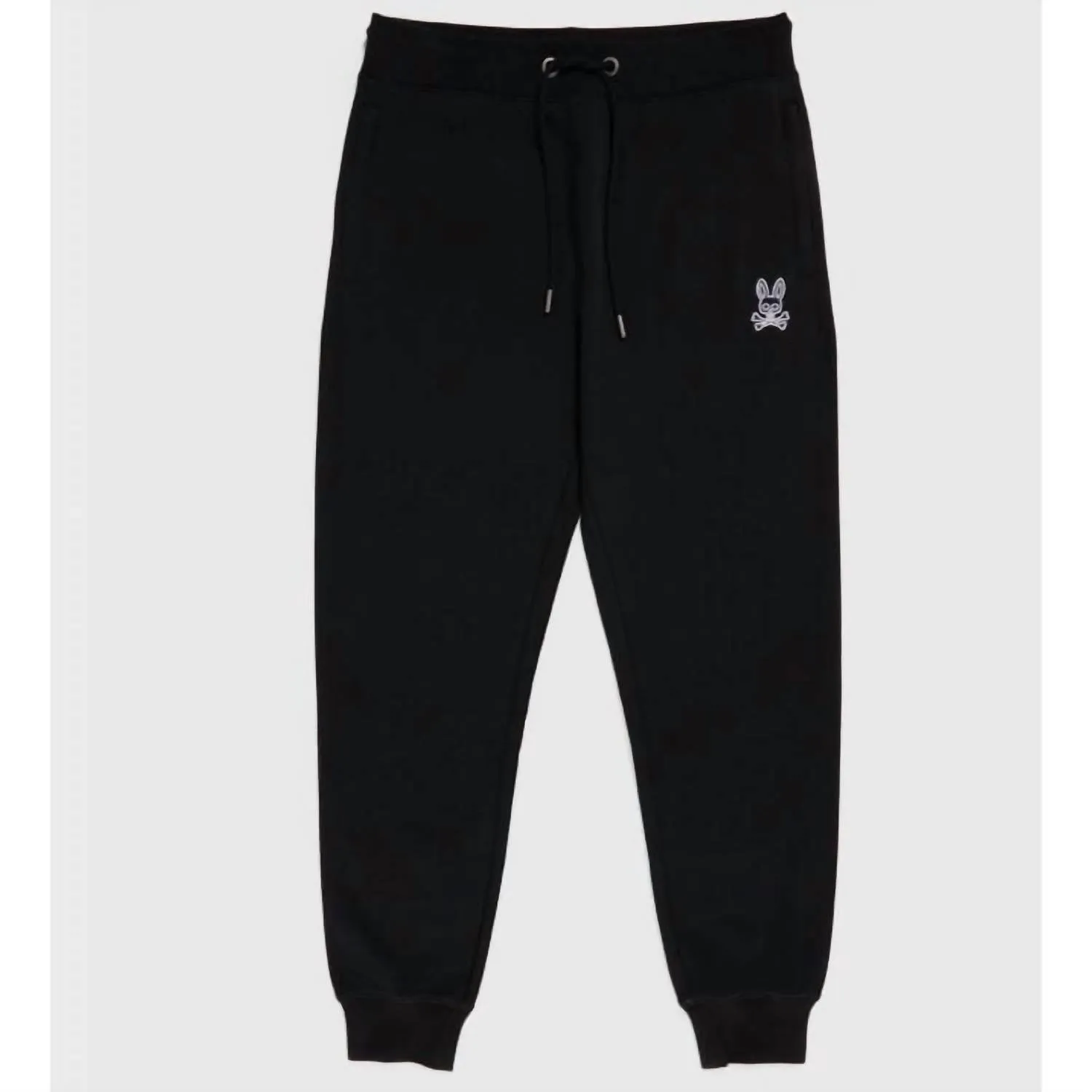 Gresham Embroidered Sweatpants In Black