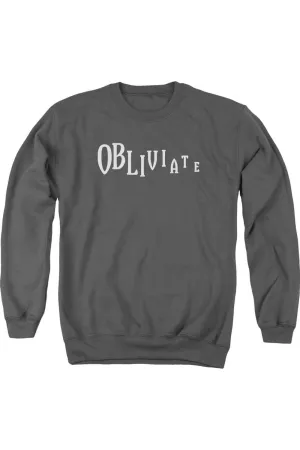 Harry Potter Obliviate Adult Crewneck Sweatshirt