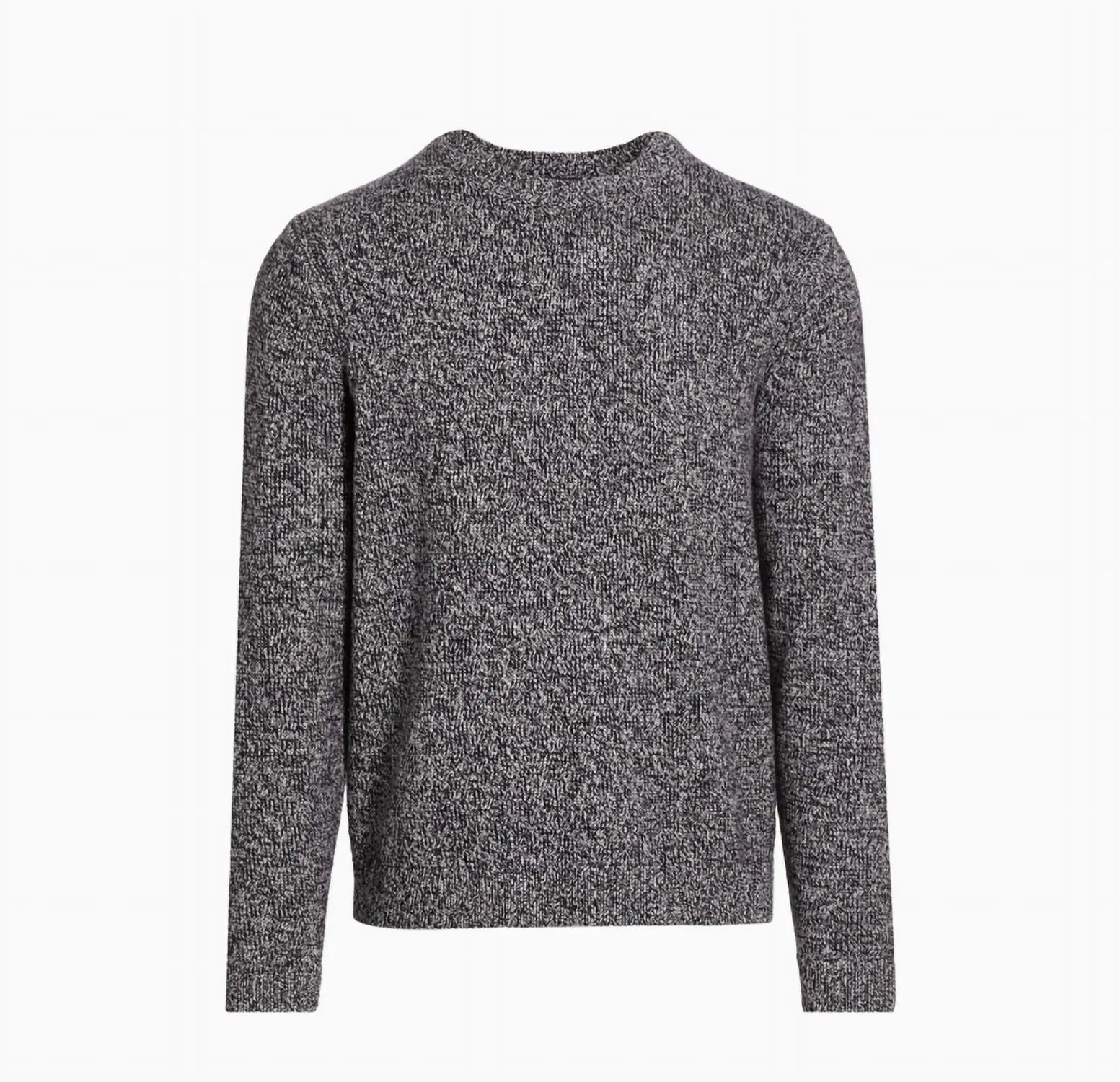 Hilles Crew Sweater In Light Heather Grey/baltic