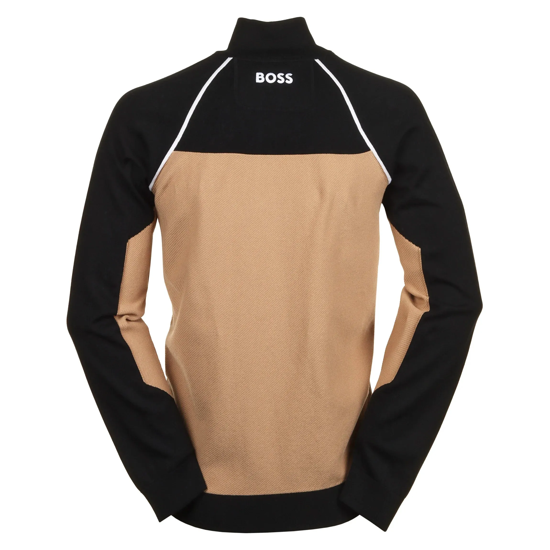 Hugo Boss Men's Hydro-X Quarter Zip Sweatshirt, Black