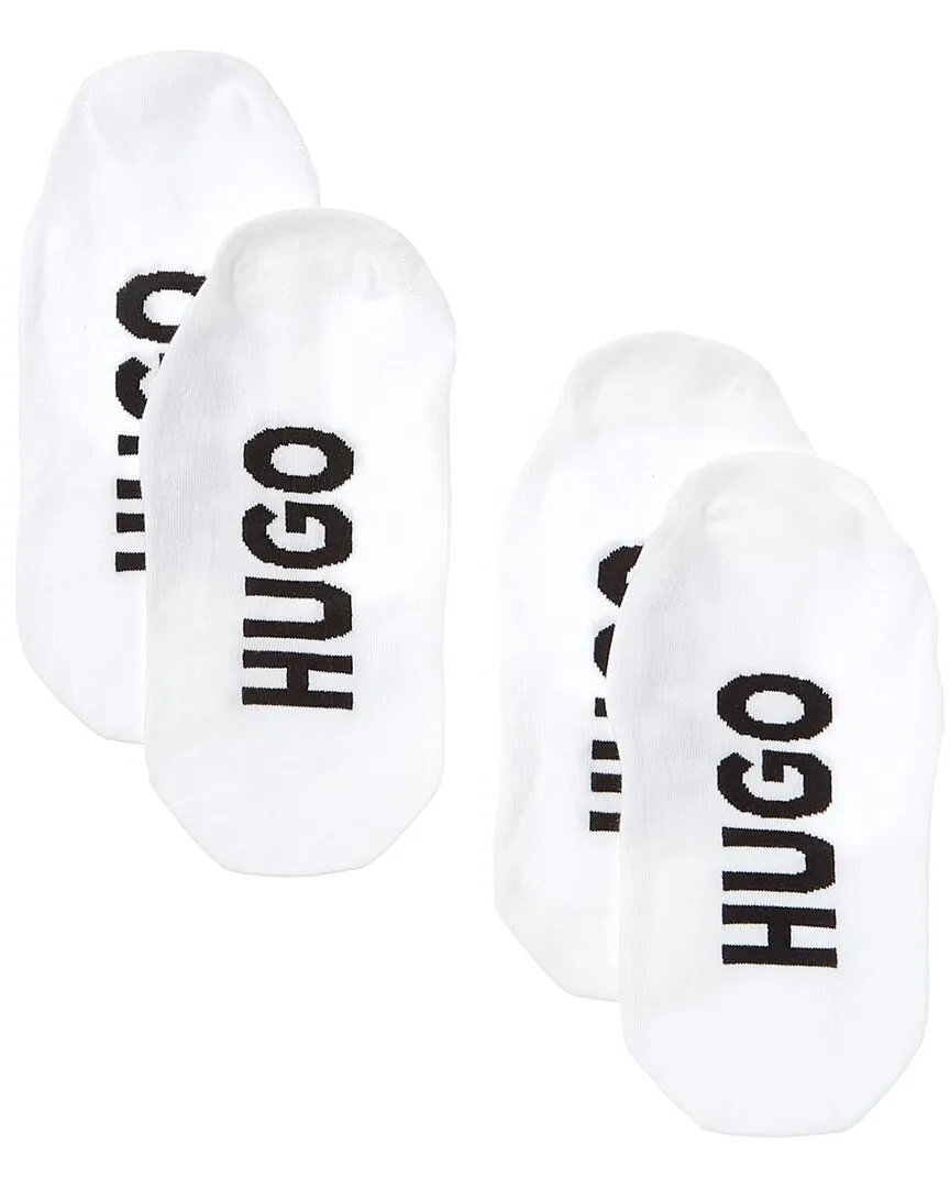 HUGO Hugo Boss Set of 2 No-Show Logo Sock