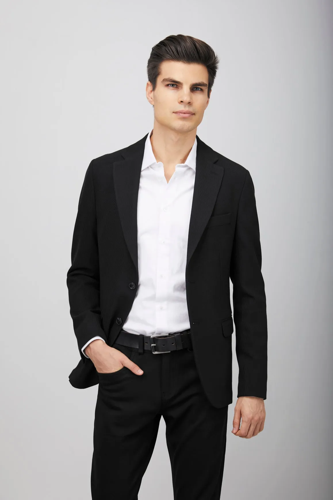 Jacquard Knit Sportcoat