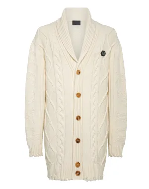 Lambswool Cardigan Skull&amp;Bones
