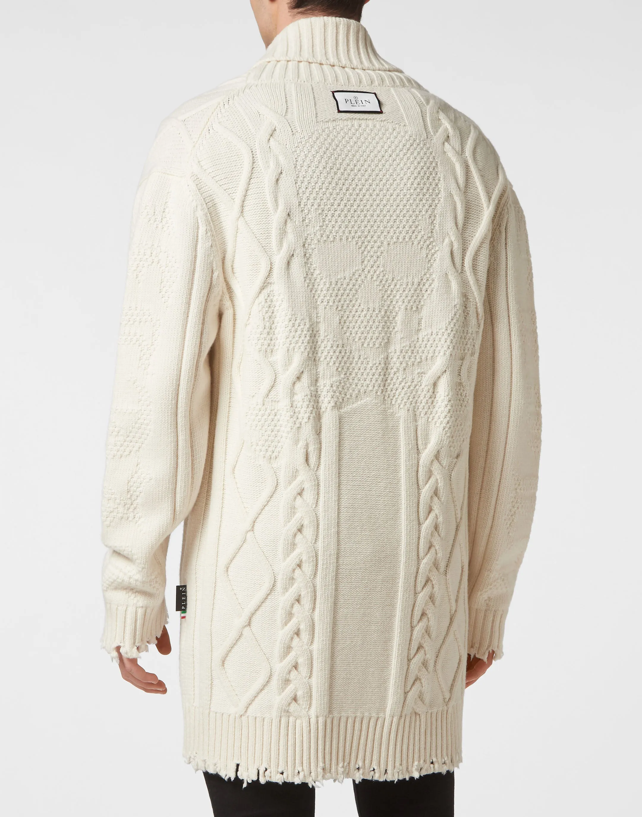 Lambswool Cardigan Skull&amp;Bones