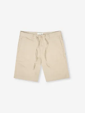 Linen Drawstring Relaxed Fit Shorts Dry Sand