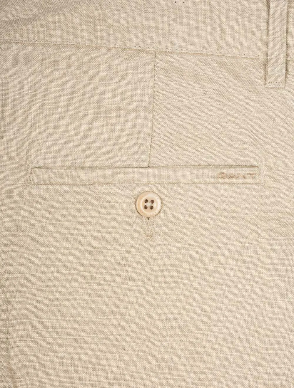 Linen Drawstring Relaxed Fit Shorts Dry Sand
