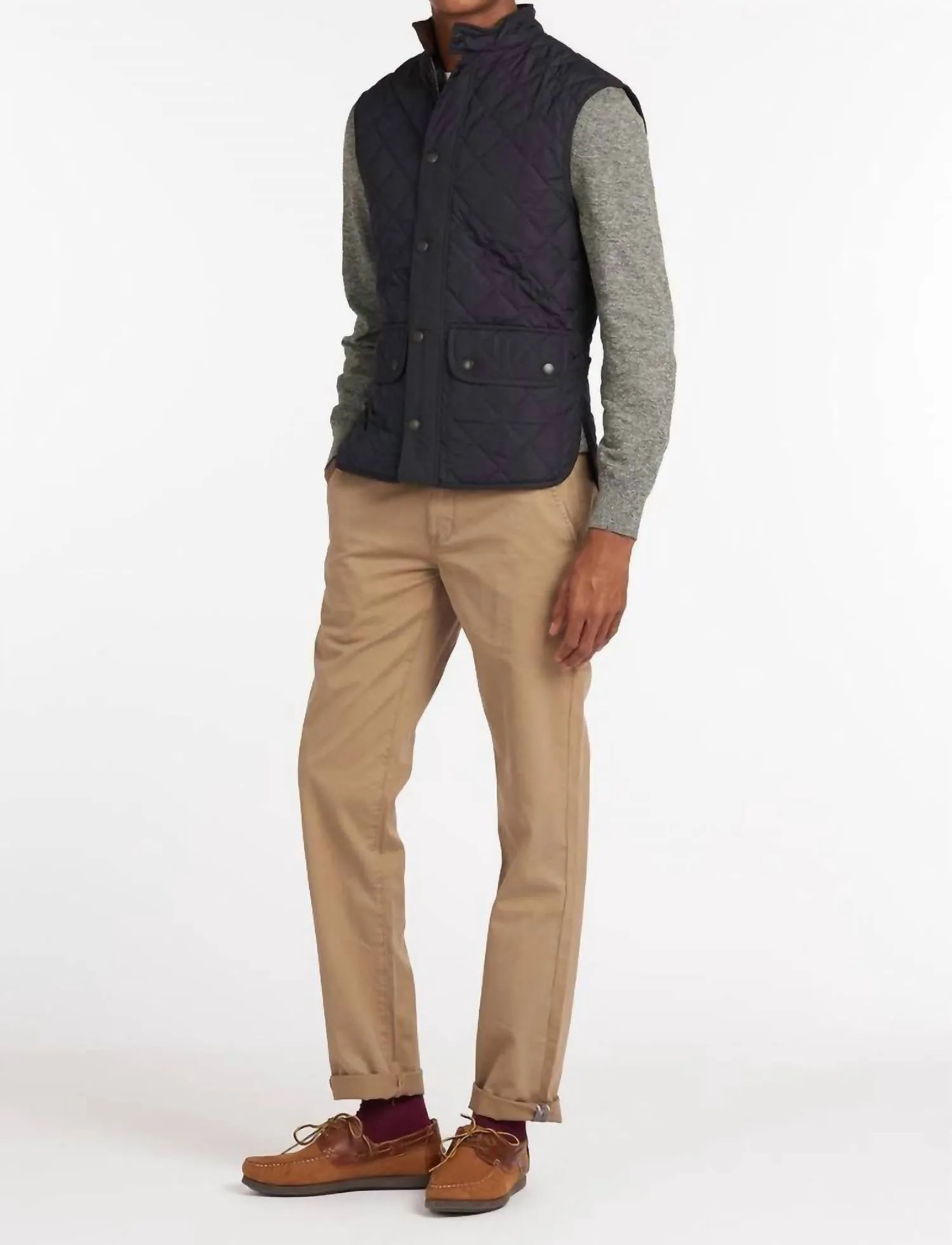 Lowerdale Gilet Vest In Navy