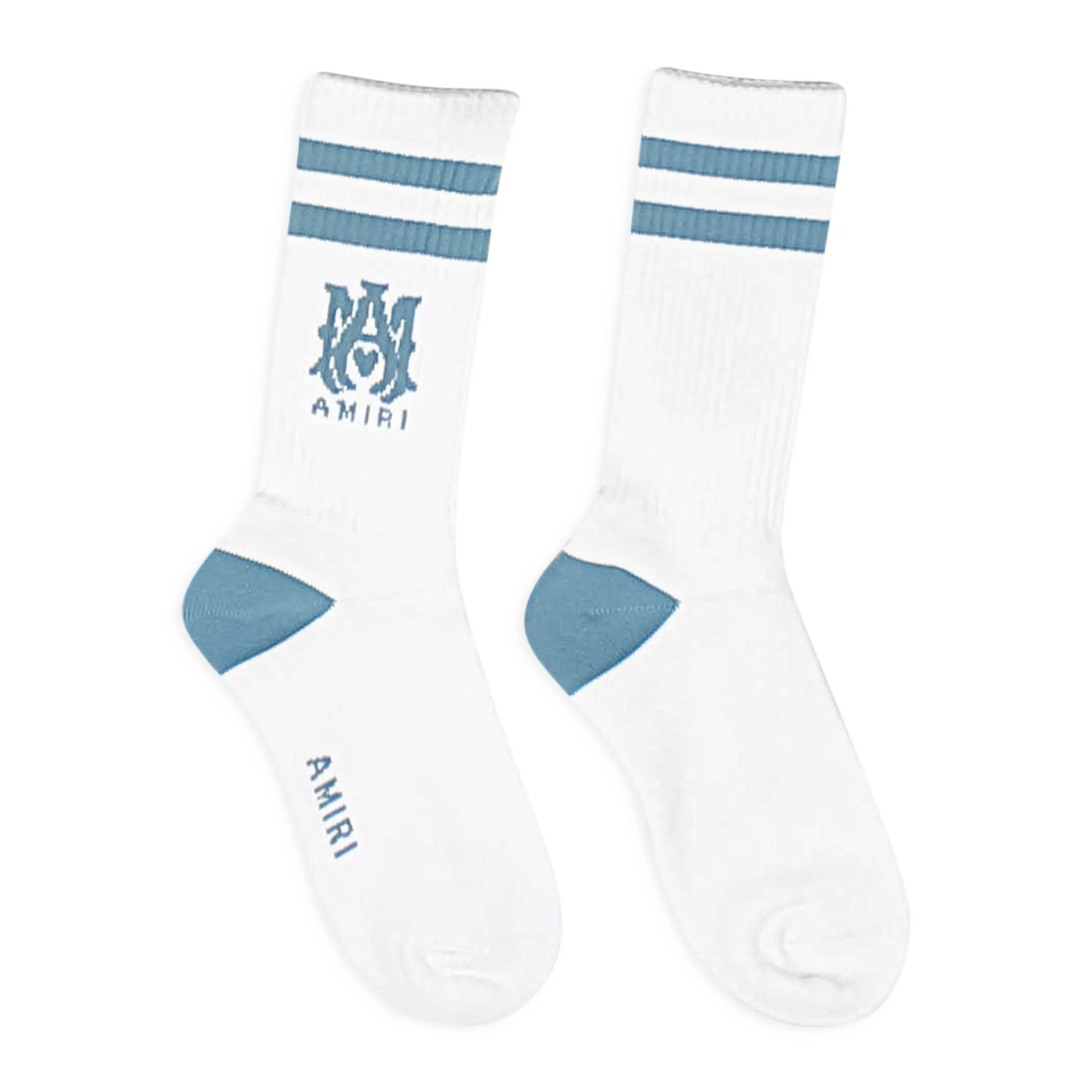 MA STRIPED SOCKS Blue Socks