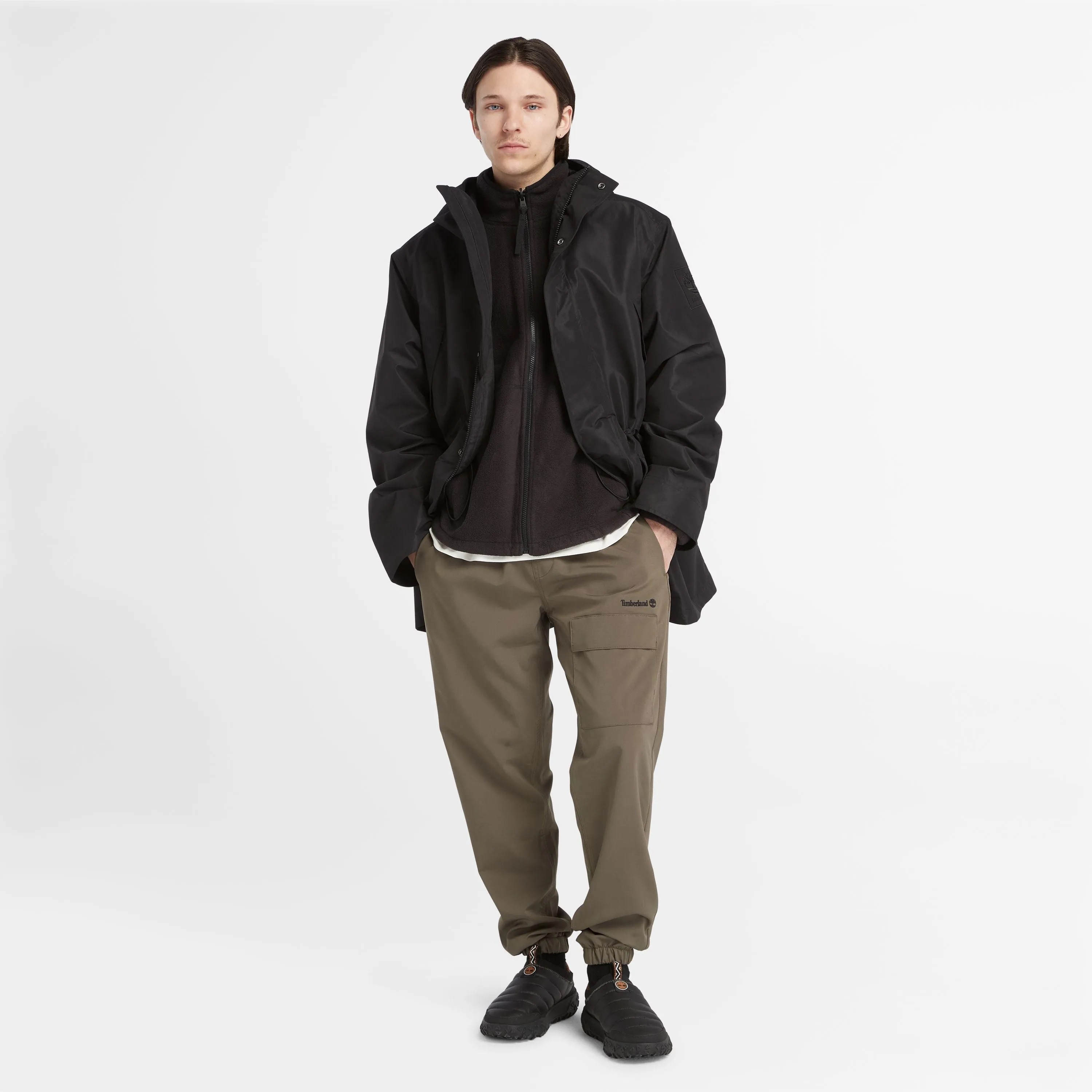 Men's 3-in-1 Water Resistant Fleece Parka