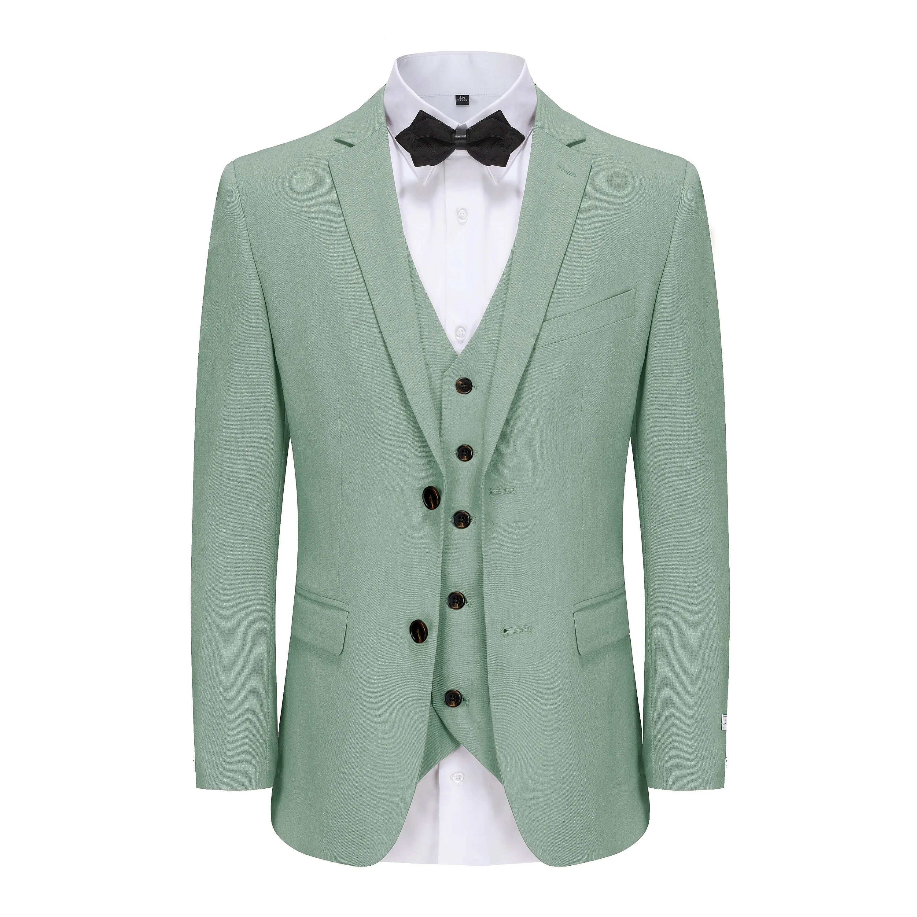 Men's 3-Piece Classic Fit Performance Stretch Suit