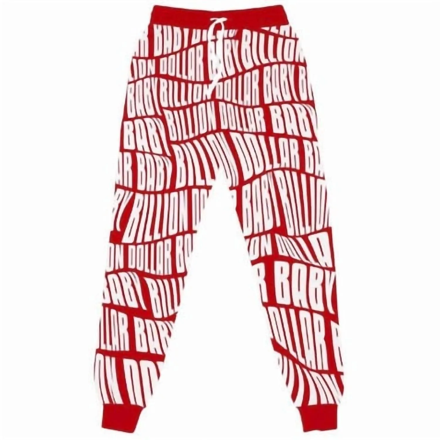 Men's Baby All Over Print Joggers In Red