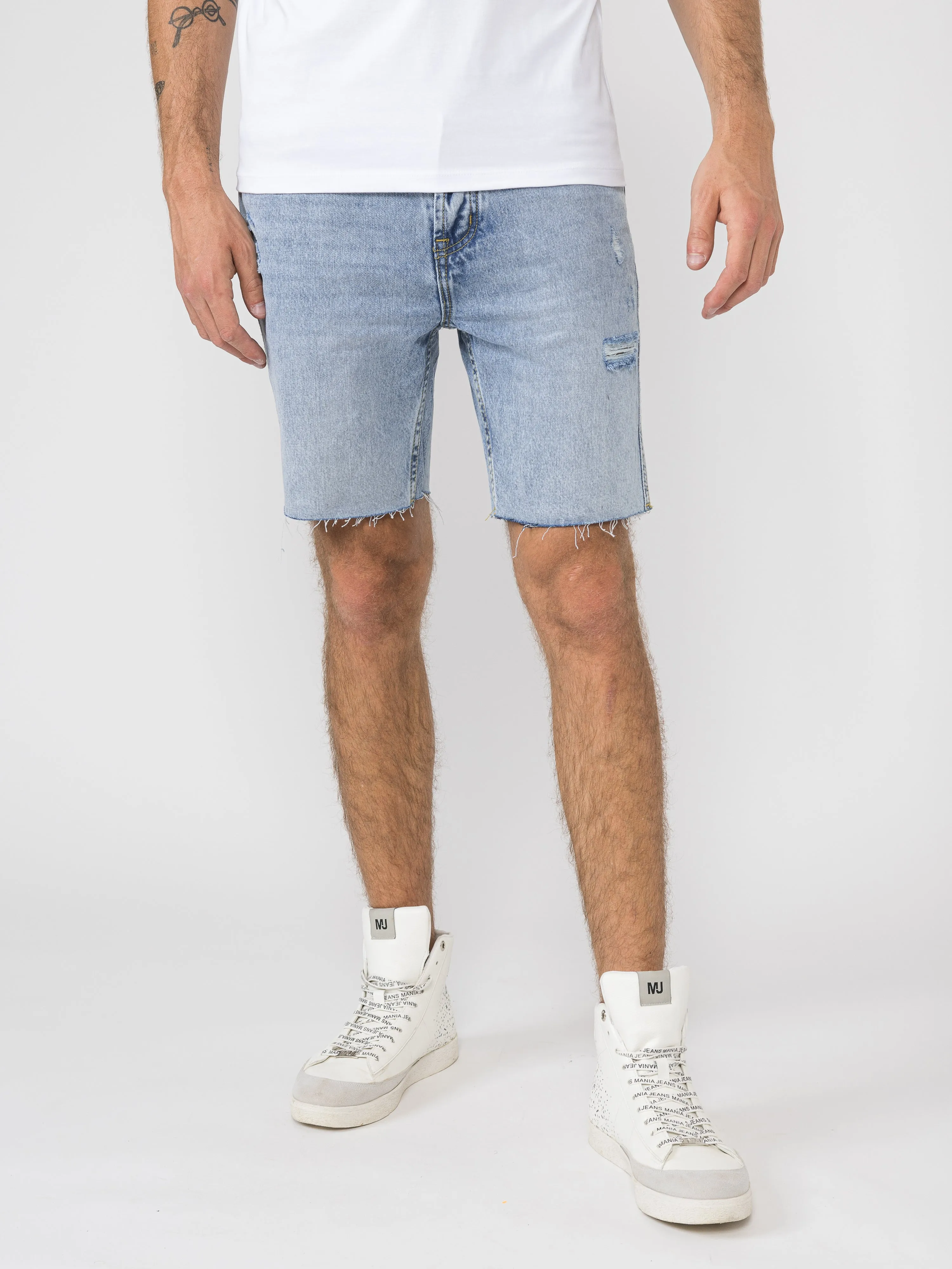 Mens Basic Bermuda Jeans