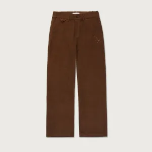Men's Crease Pant In Brown