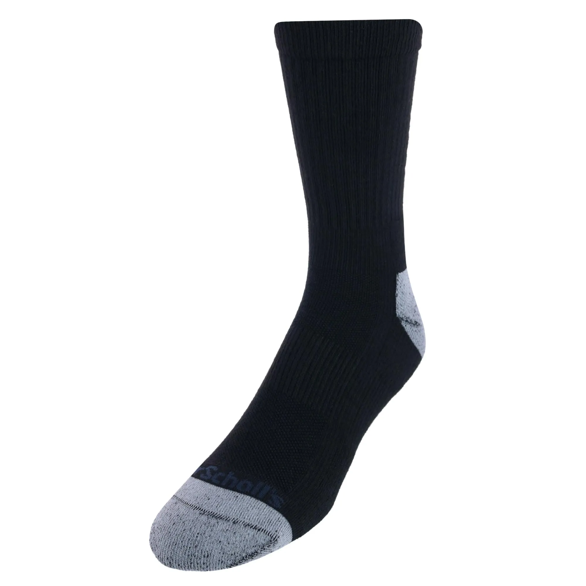 Men's Crew Compression Work Socks (2 Pair Pack)