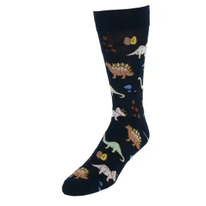 Men's Dinosaur Print Novelty Socks