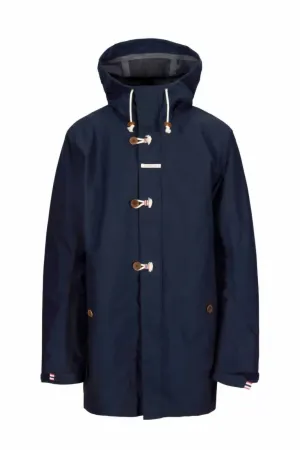 Men's Foggs Rain Parka Jacket In Navy