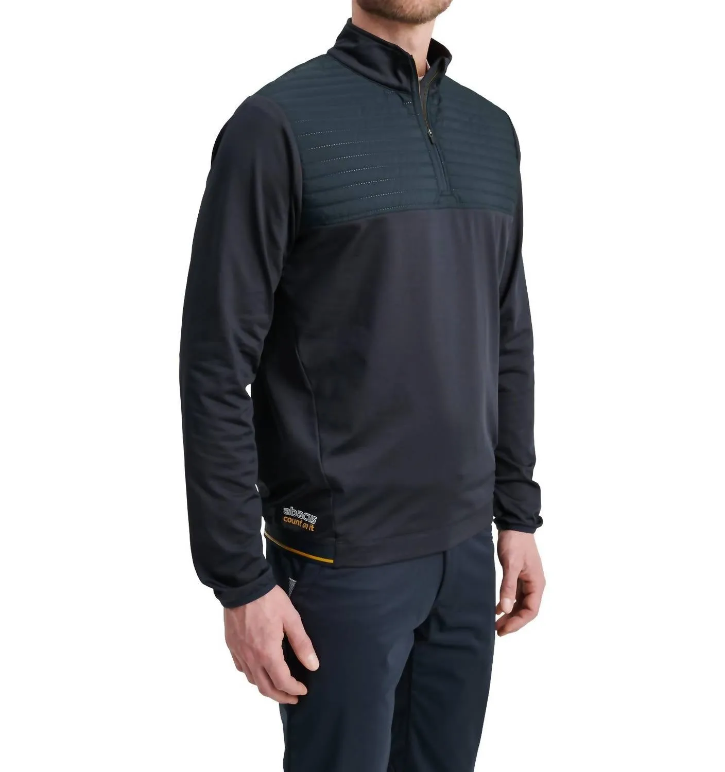 Men's Gleneagles Thermo Midlayer Jacket In Navy Harvest