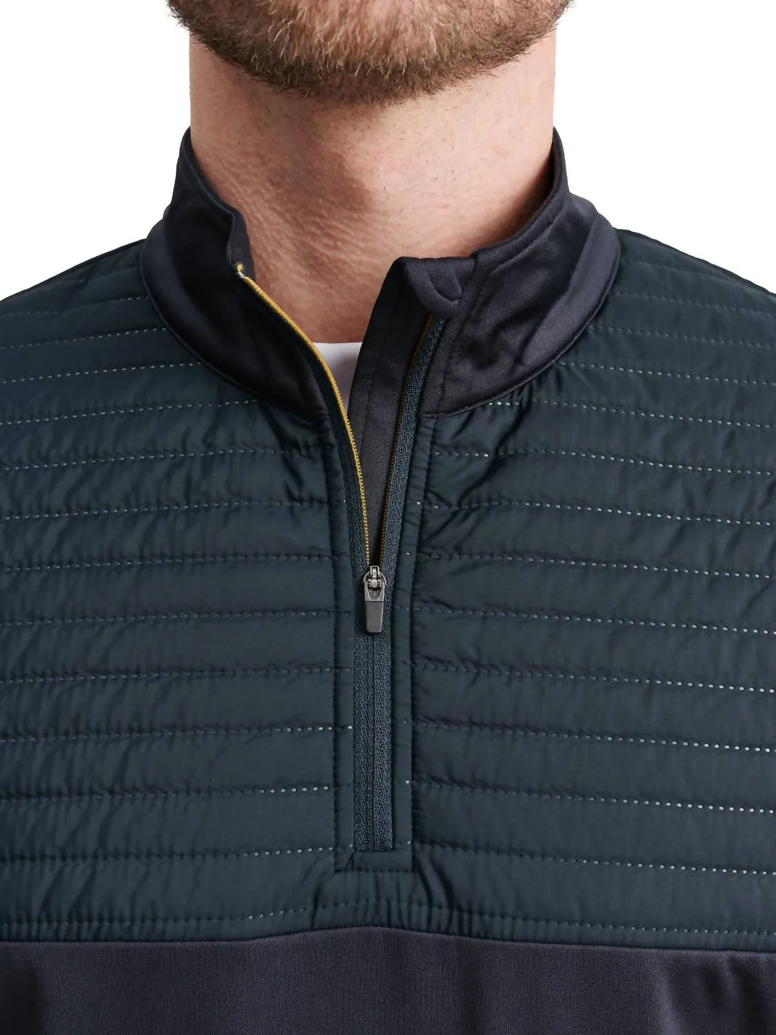 Men's Gleneagles Thermo Midlayer Jacket In Navy Harvest