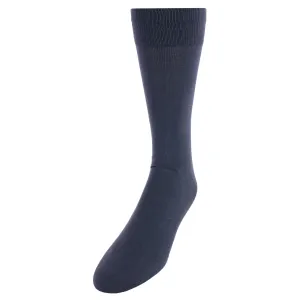Men's Mercerized Cotton Solid Color Dress Socks