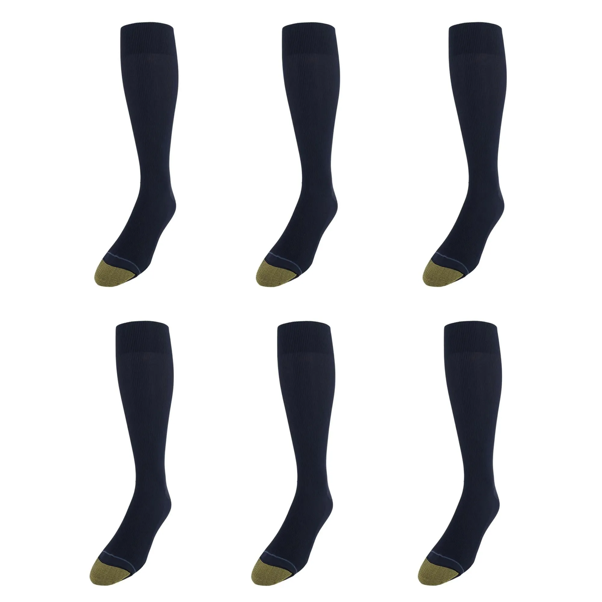 Men's Metropolitan Moisture Control OTC Socks (Pack of 6)