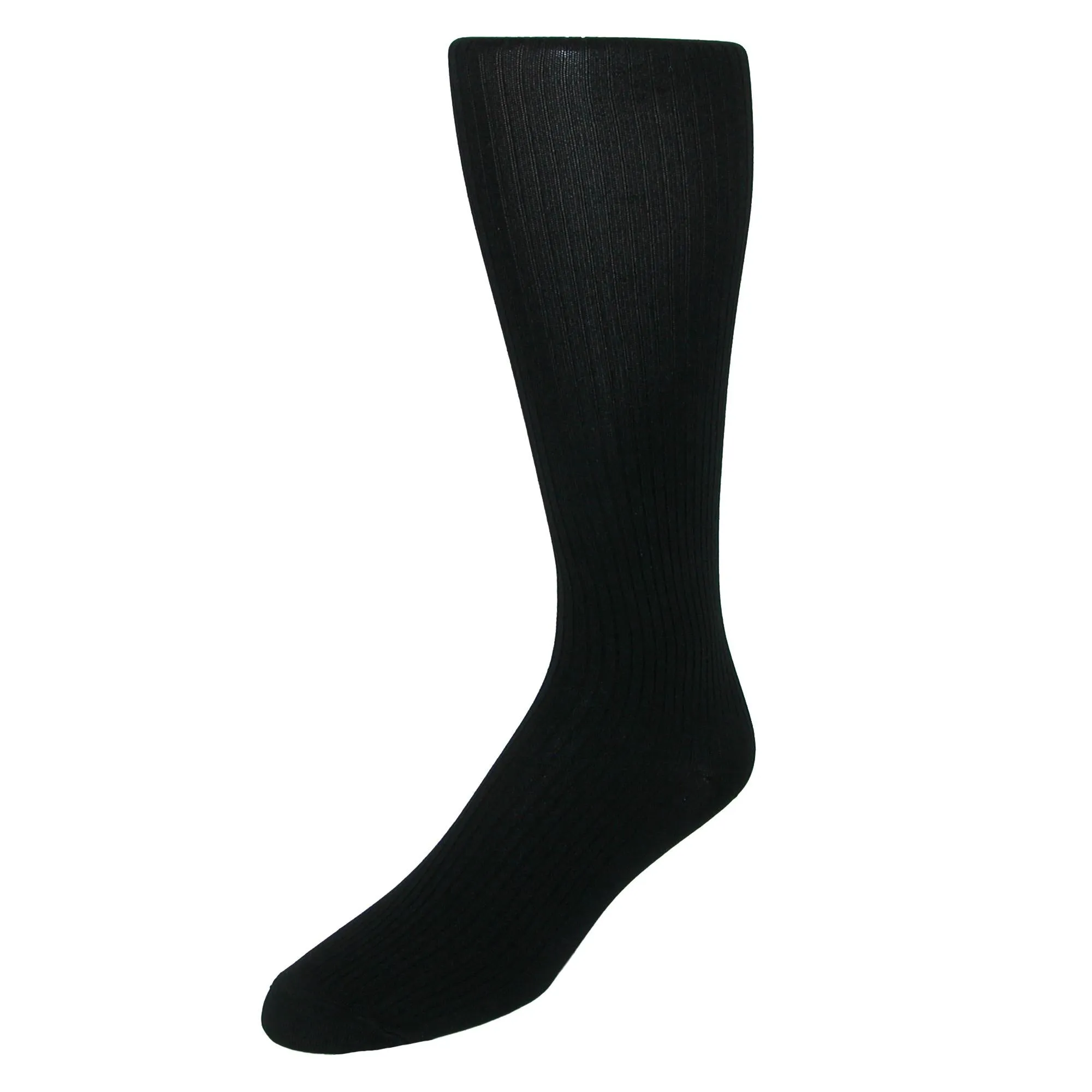 Men's Microfiber Over the Calf Dress Socks (2 Pair Pack)