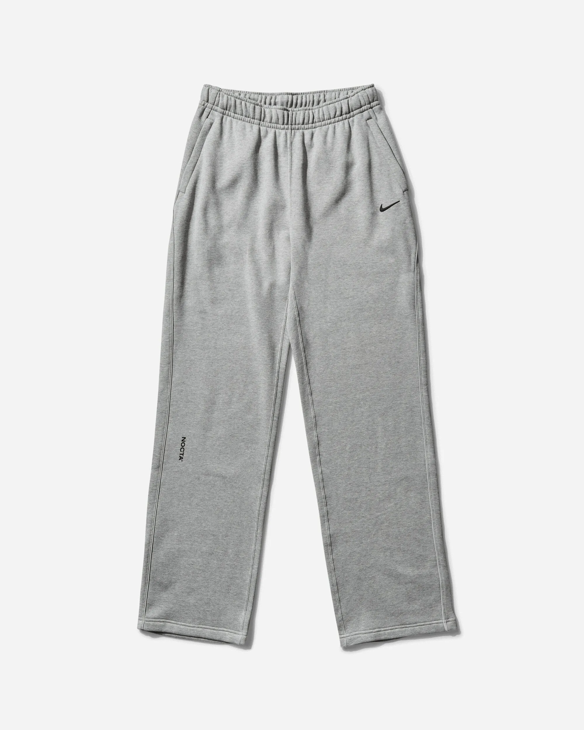 Men's NOCTA Open Hem Fleece Pants Dark Grey Heather
