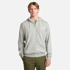 Men's Oyster River Chest Logo Full-Zip Hoodie