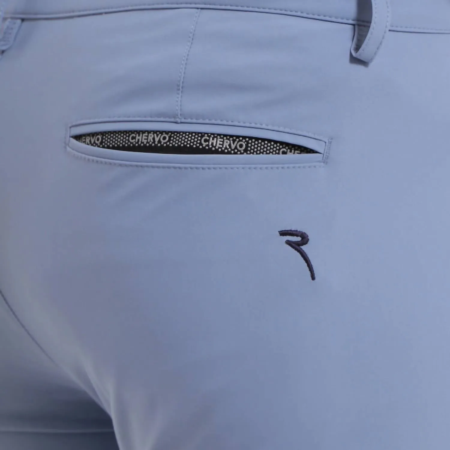 Men's Sassetto Four Way Stretch Trouser In Summer Blue