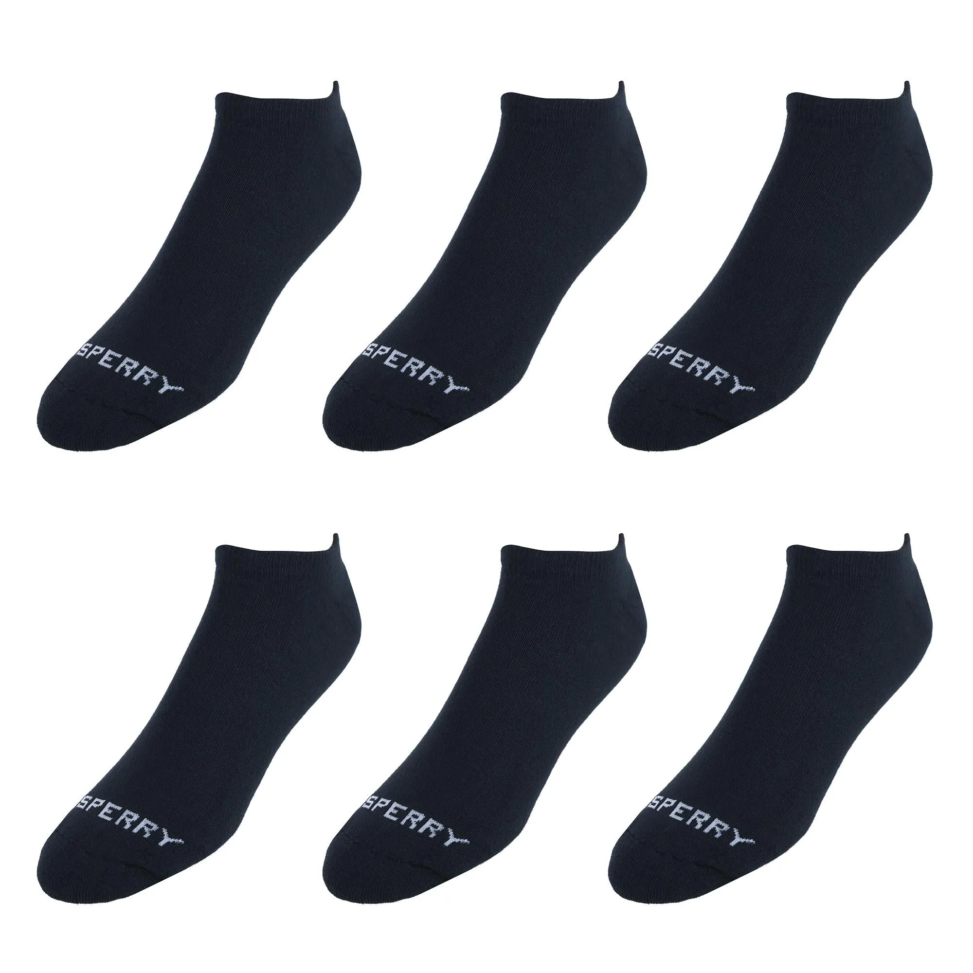 Men's Soft Basic Sneaker No-Show Socks (6 Pair Pack)