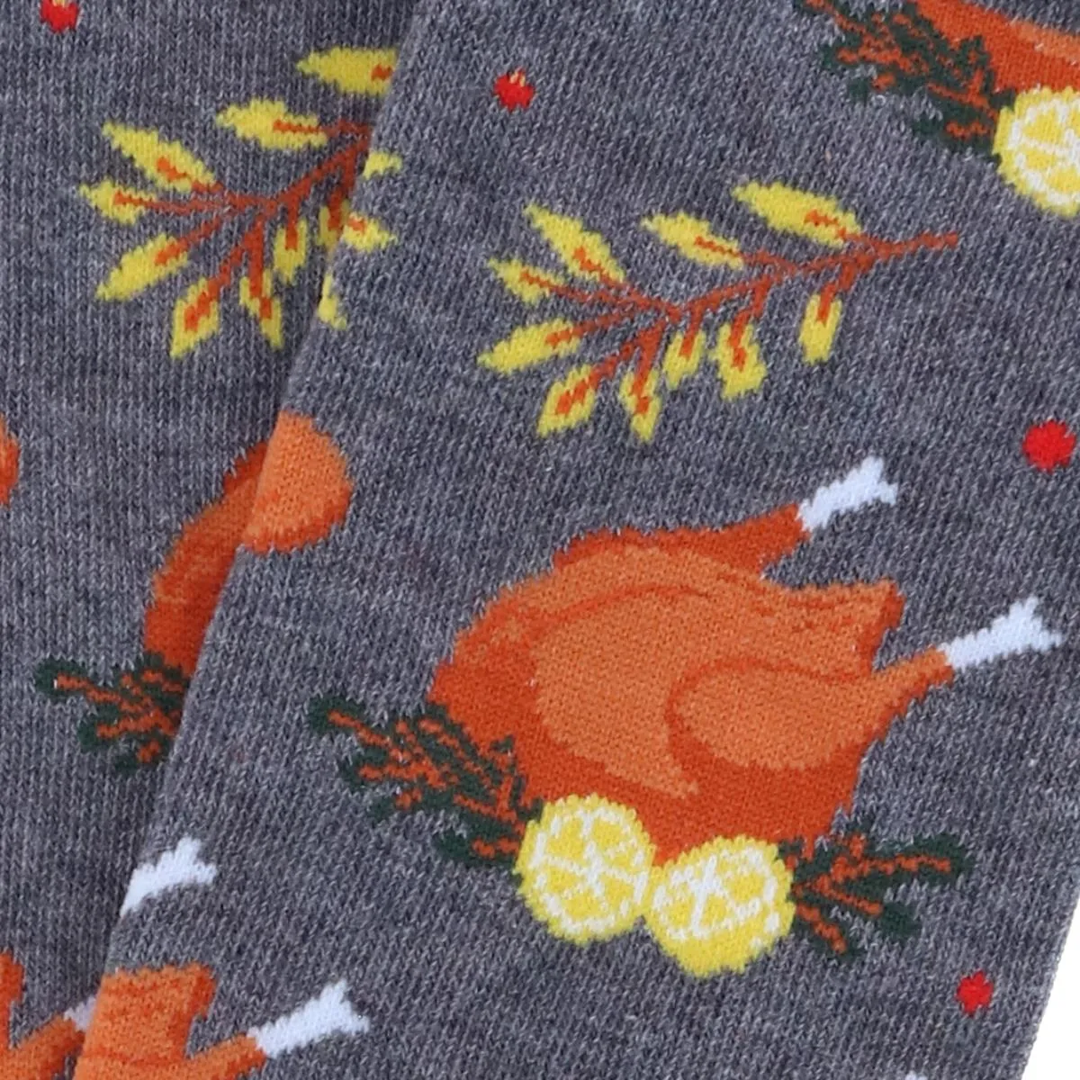 Men's Thankgiving Turkey Novelty Socks (1 Pair)