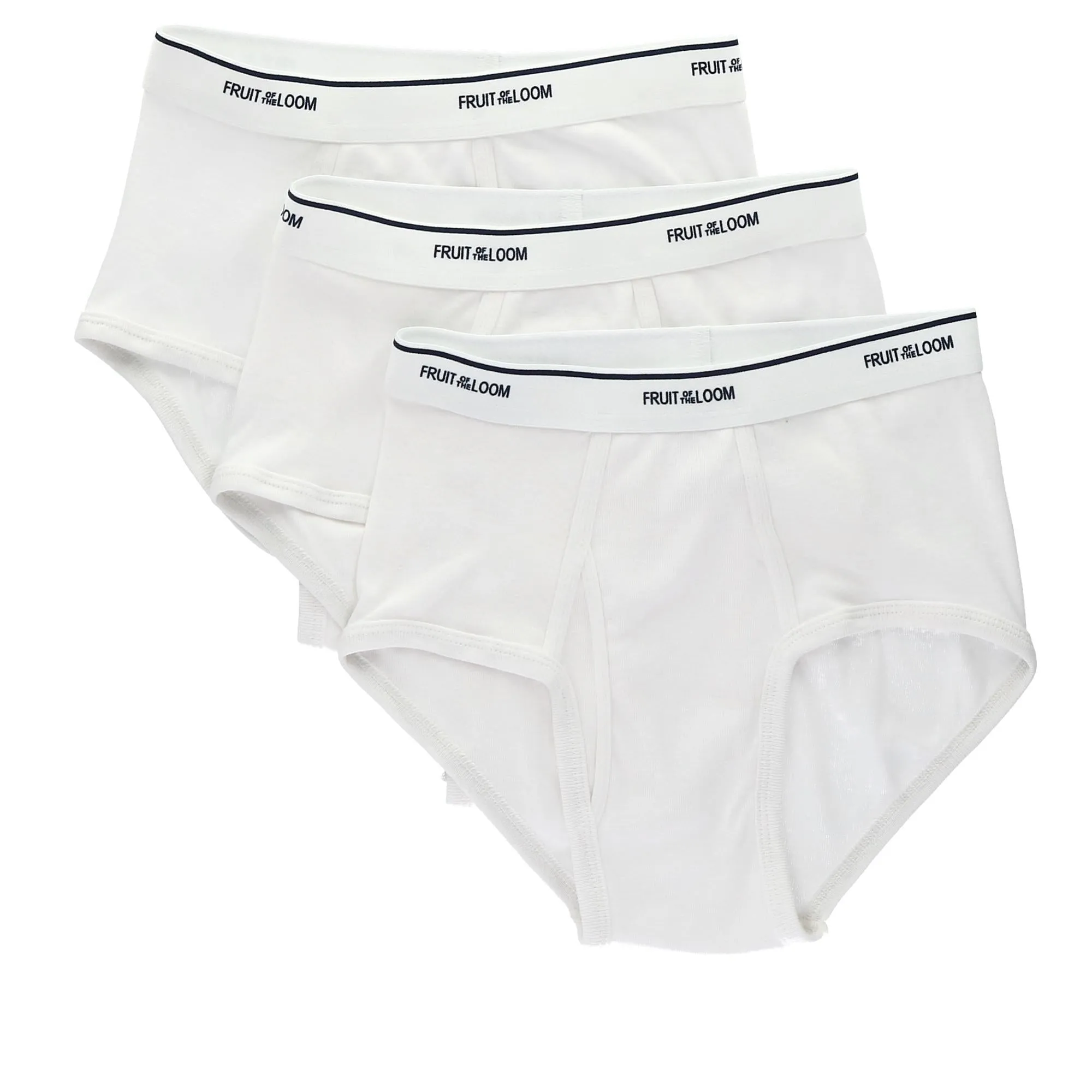 Men's White Briefs (3 Pack)