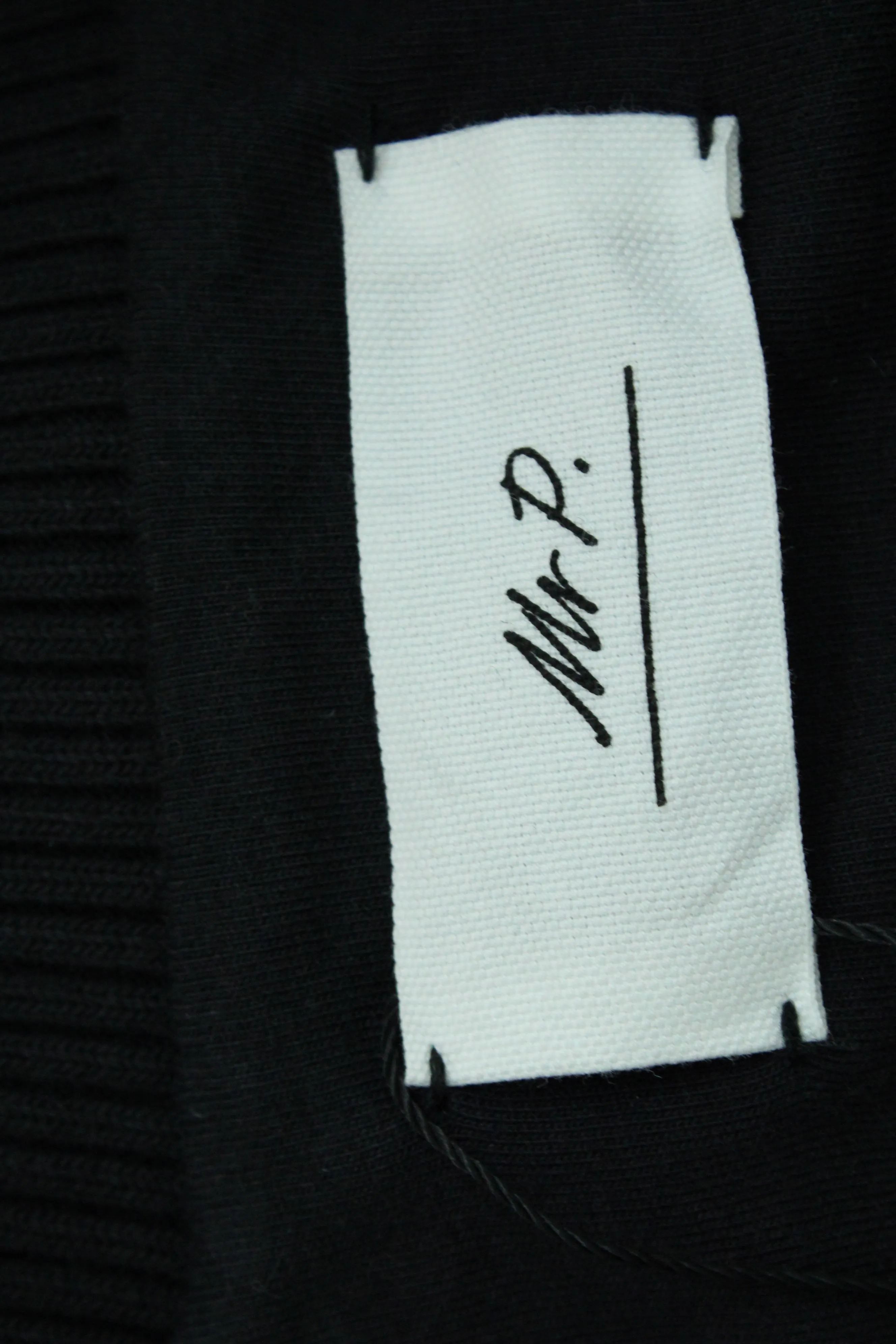 Mr P. Fleece Zip Up Jacket in Black Polyester