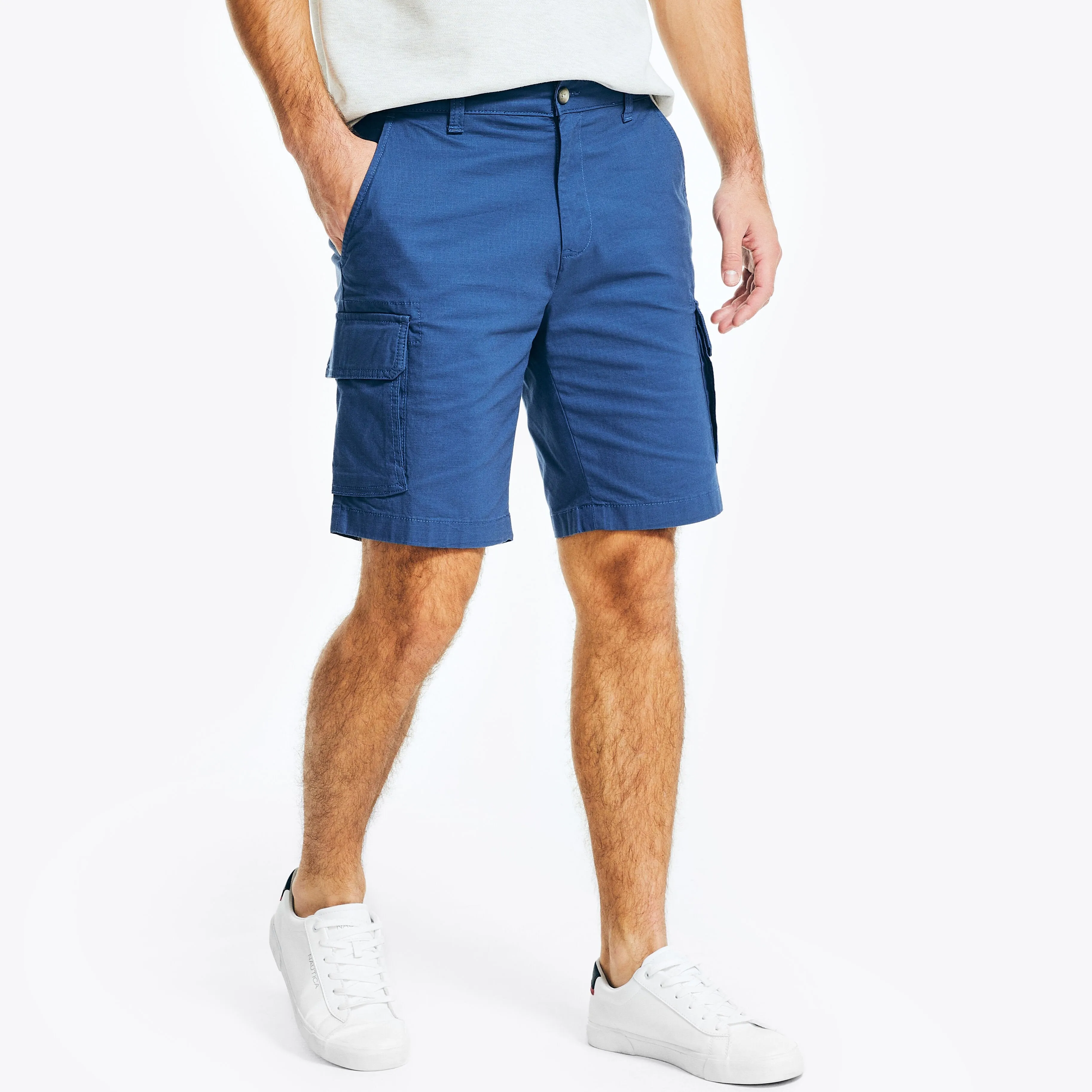 Nautica Mens 9.5" Navigator Stretch Cargo Short