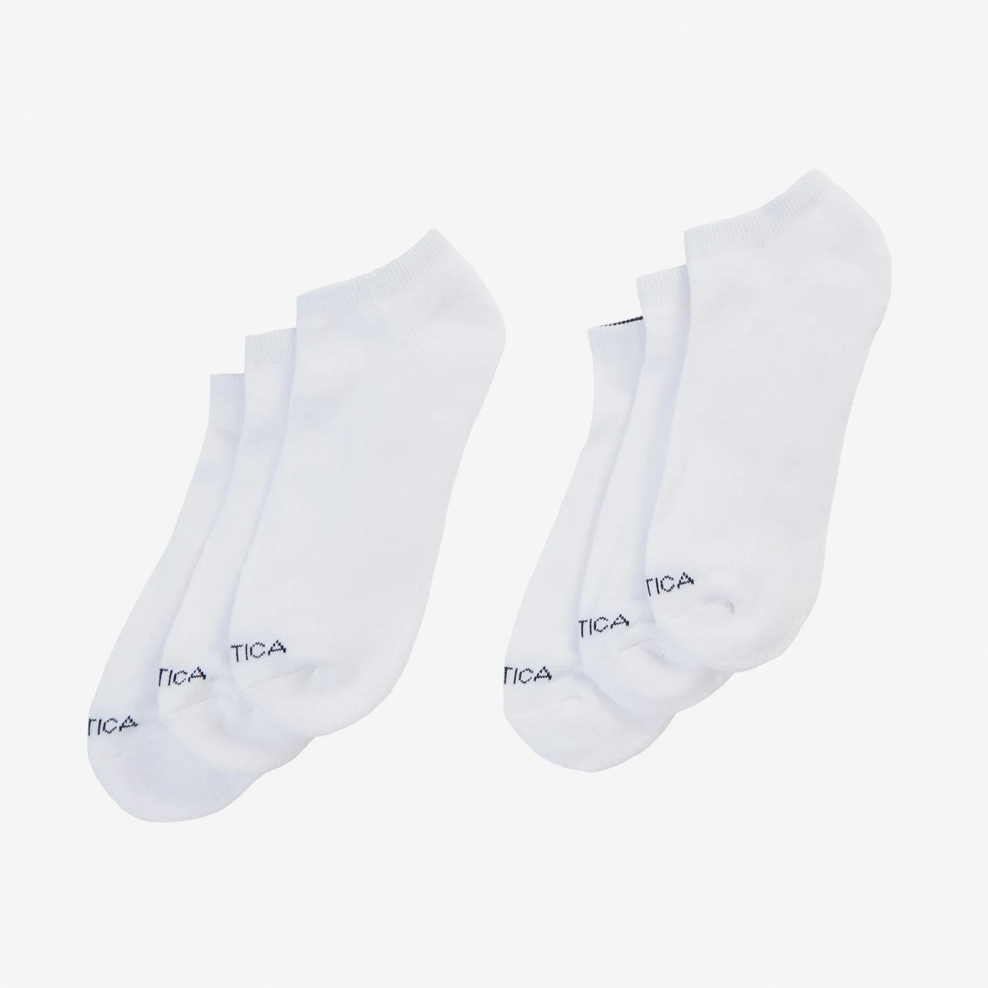 Nautica Men's Athletic Core Low Cut Socks True Quarry Nautica
