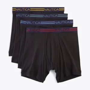 Nautica Men's Cotton Boxer Briefs Haze Nautica