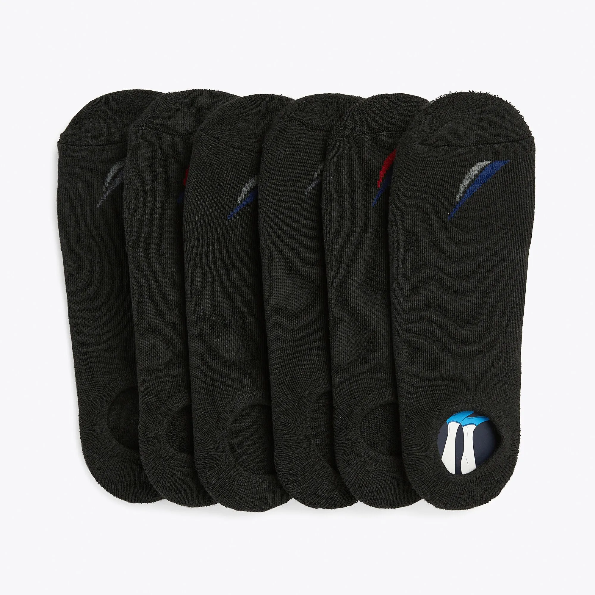 Nautica Men's Stretch Liner Socks Multi Nautica