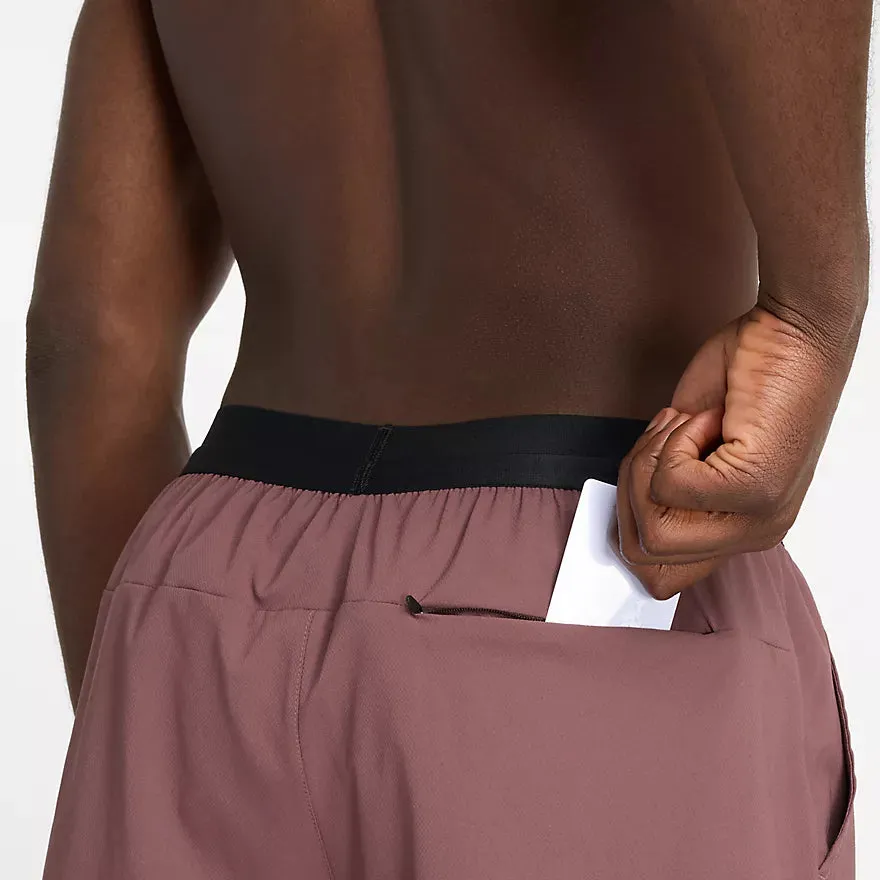 New Balance AC Lined Short 5 - Licorice - MEN (MS41290) New Balance