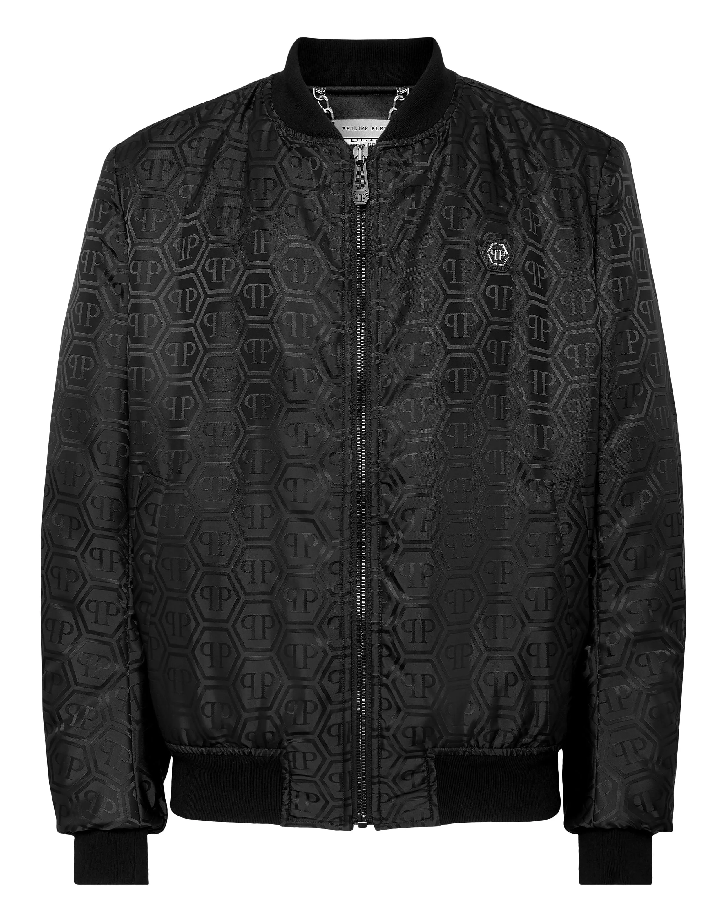 Nylon Jacquard Bomber Monogram