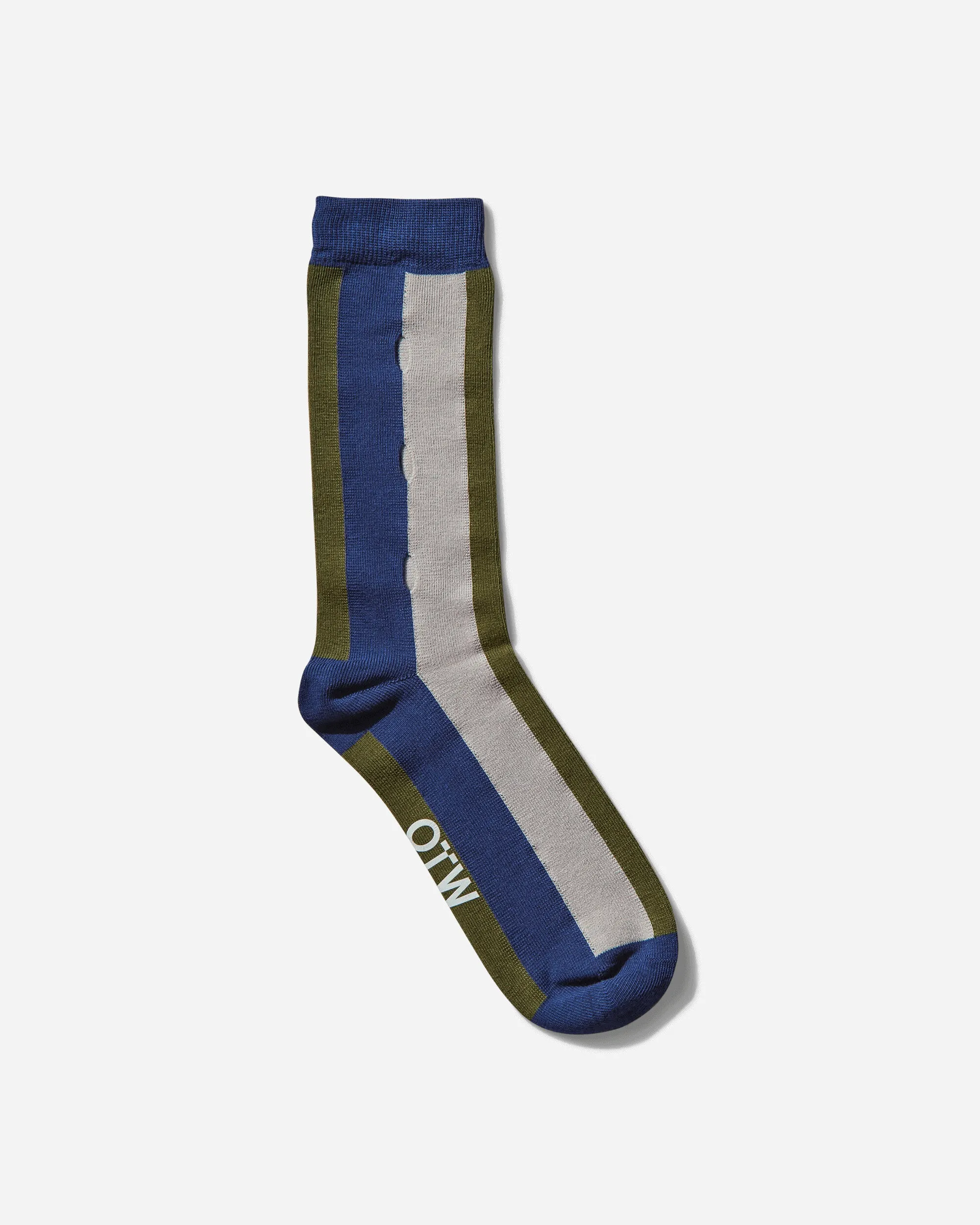 OTW Courtyard Socks Deep Cobalt Blue / Grey / Green