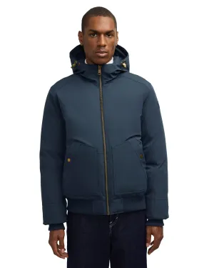 Pajar Men’s Pine Bomber with Fixed Hood and Detachable Faux Fur Trim