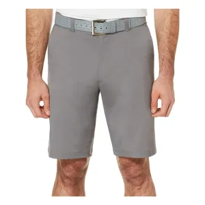 PGA Tour PVBS7087MM Golf Shorts Men's Quiet Shade Polyester Flat Front MCAA13