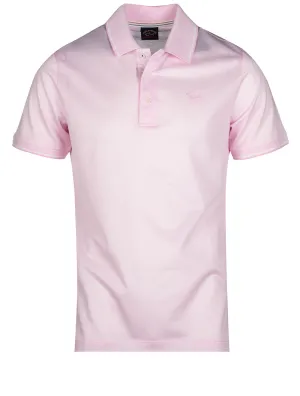 Piqu�� Tech Polo Pink