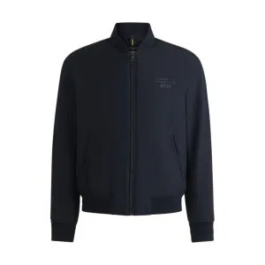 Porsche x  canvas jacket with stripe trims