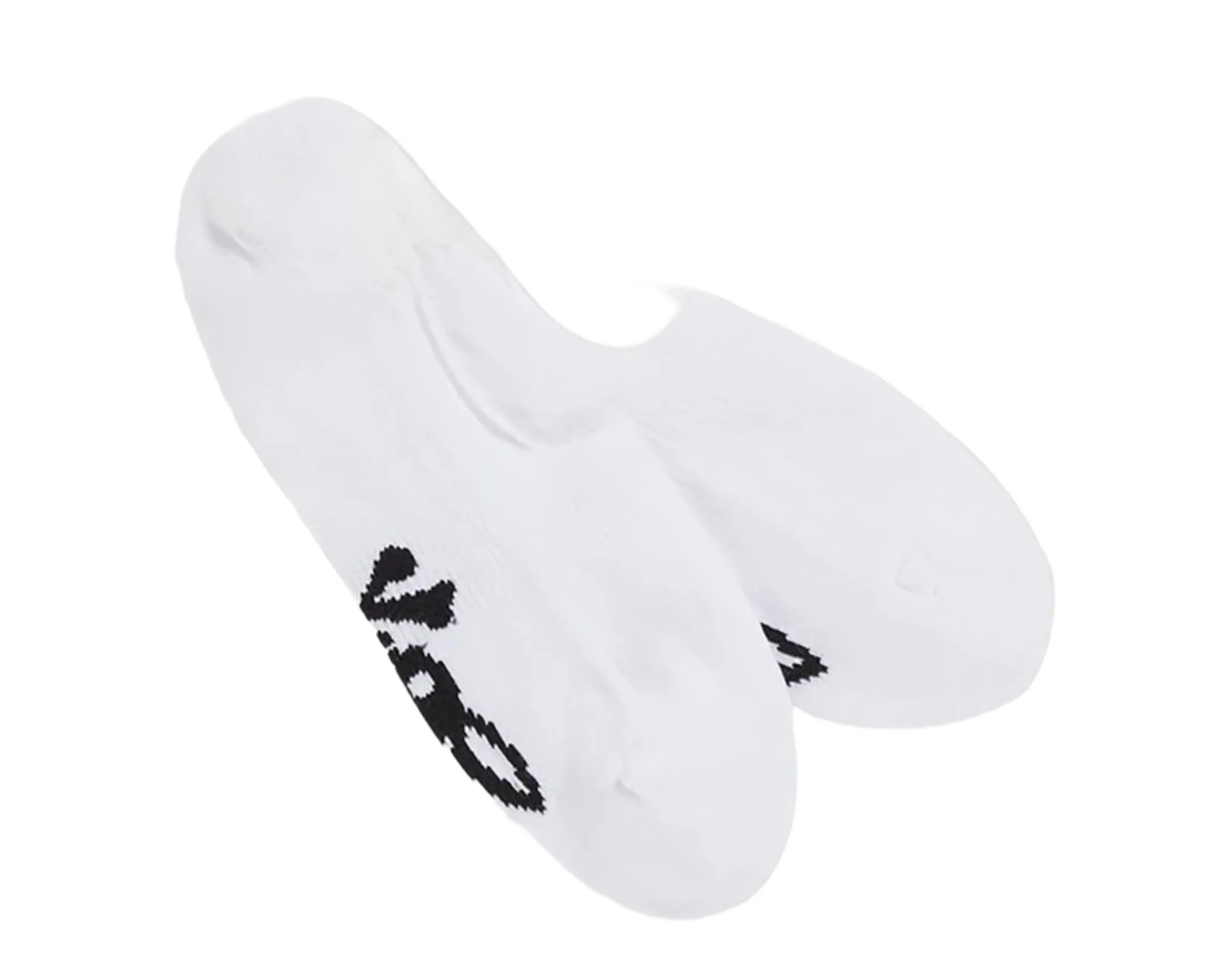 Psycho Bunny White/Black Sports No-Show Socks B6F458ARPB-WHT