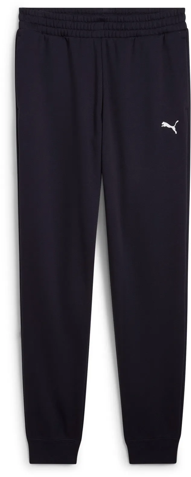 PUMA MEN'S ESSENTIALS FLEECE NAVY TRACKPANTS