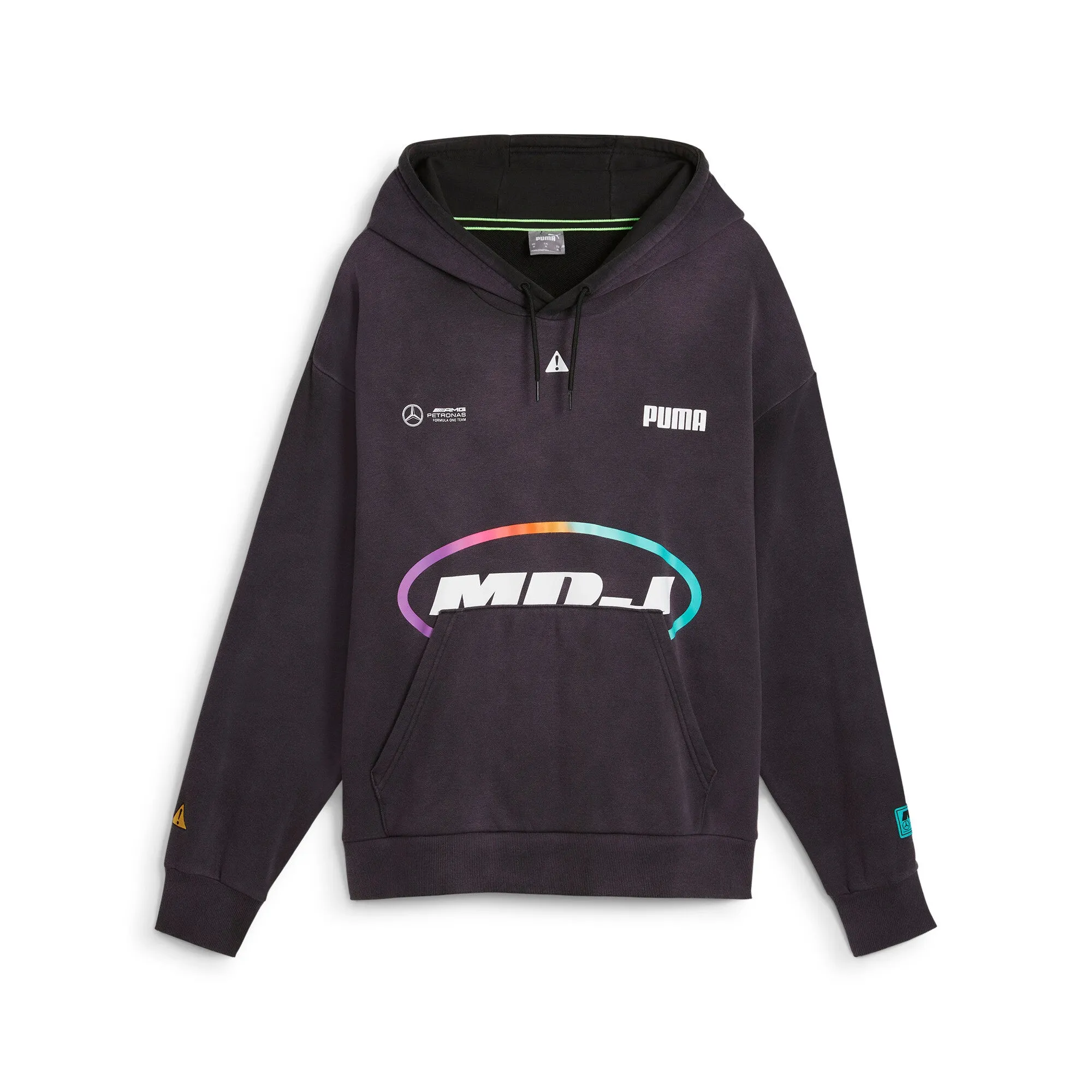 PUMA Men's Mercedes-AMG Petronas F1 Team x Mad Dog Jones Graphic Hoodie