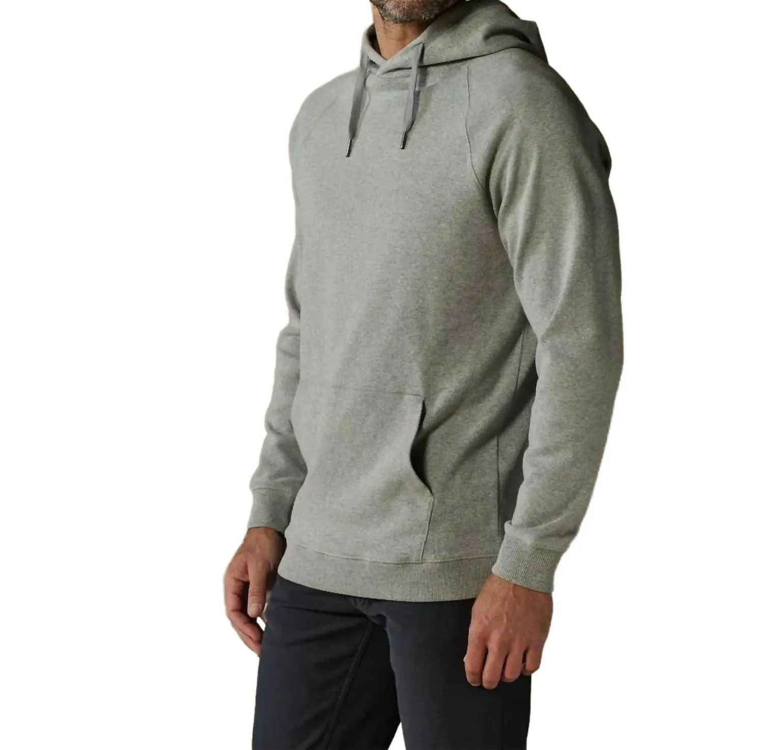 Puremeso Weekend Hoodie In Athletic Grey